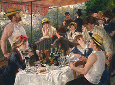 Luncheon of the Boating Party Pierre-Auguste Renoir